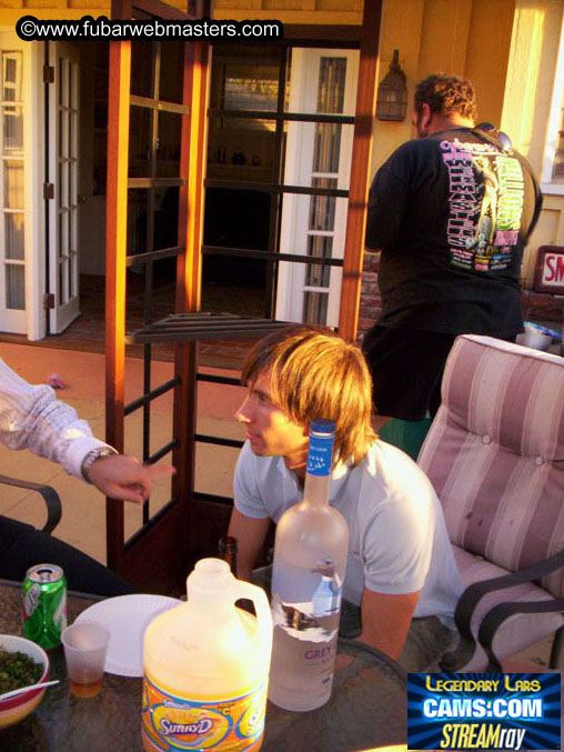 Warmup BBQ at Latin Cash Gary's 2005