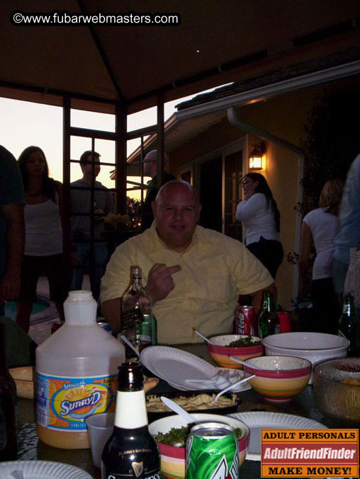 Warmup BBQ at Latin Cash Gary's 2005