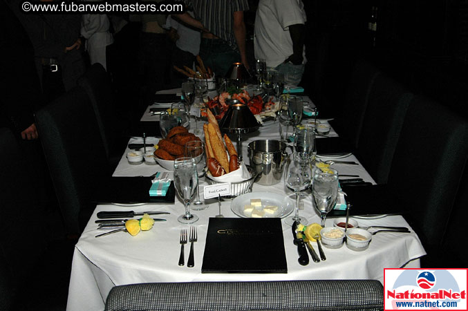 Dinner @ Drinkwater's City Hall Steakhouse 2005