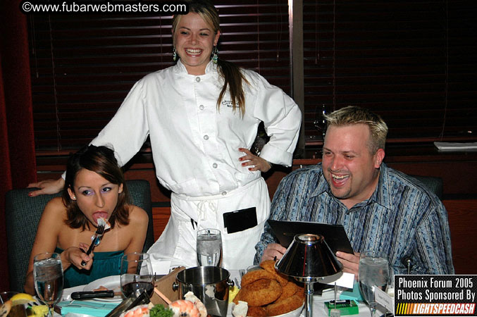 Dinner @ Drinkwater's City Hall Steakhouse 2005