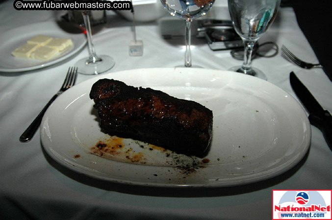 Dinner @ Drinkwater's City Hall Steakhouse 2005