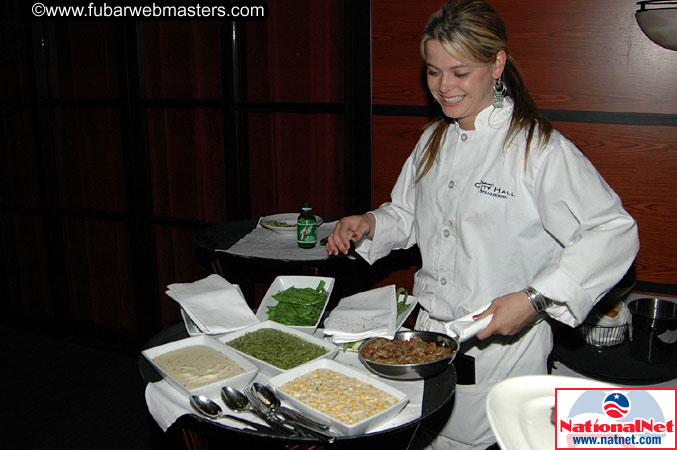 Dinner @ Drinkwater's City Hall Steakhouse 2005