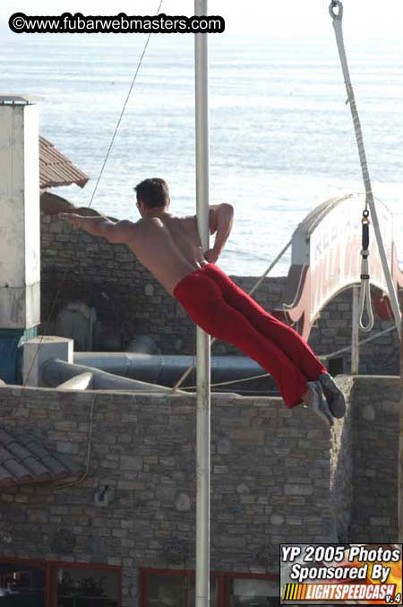 Lobster and Margarita dinner at Puerto Nuevo 2005
