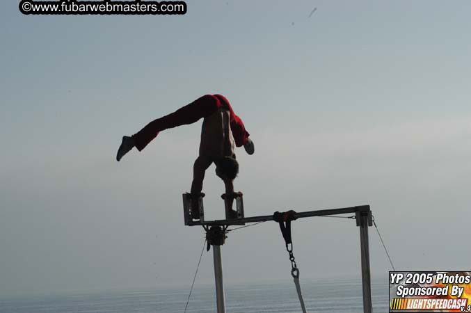Lobster and Margarita dinner at Puerto Nuevo 2005