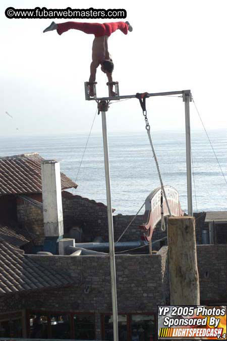Lobster and Margarita dinner at Puerto Nuevo 2005