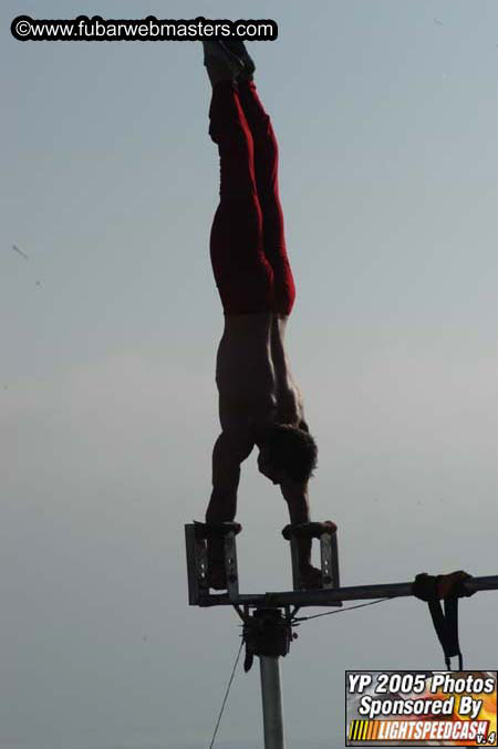 Lobster and Margarita dinner at Puerto Nuevo 2005