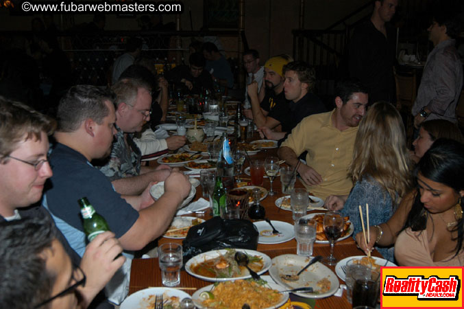 Dinner @ Monsoon 2004