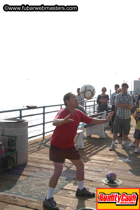 Santa Monica Beach & Pier 2004