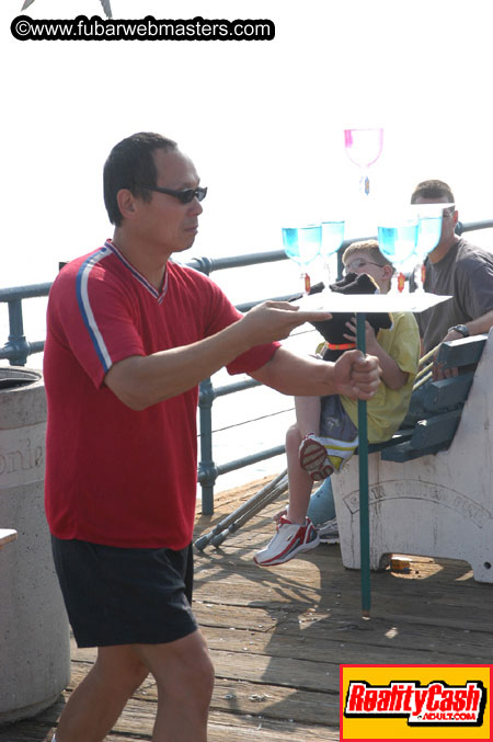 Santa Monica Beach & Pier 2004