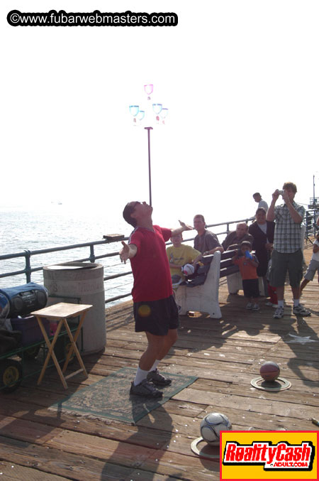 Santa Monica Beach & Pier 2004