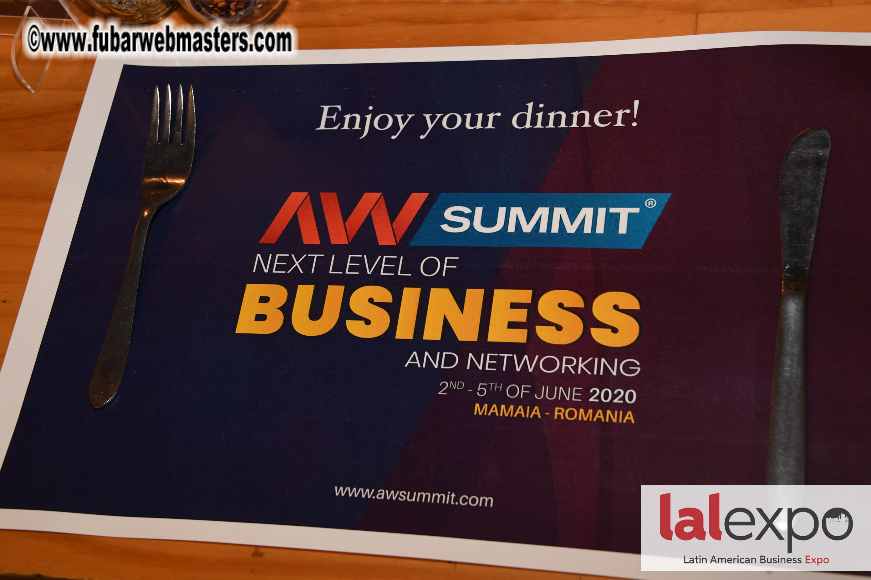 AW Summit Welcome Sponsors Dinner