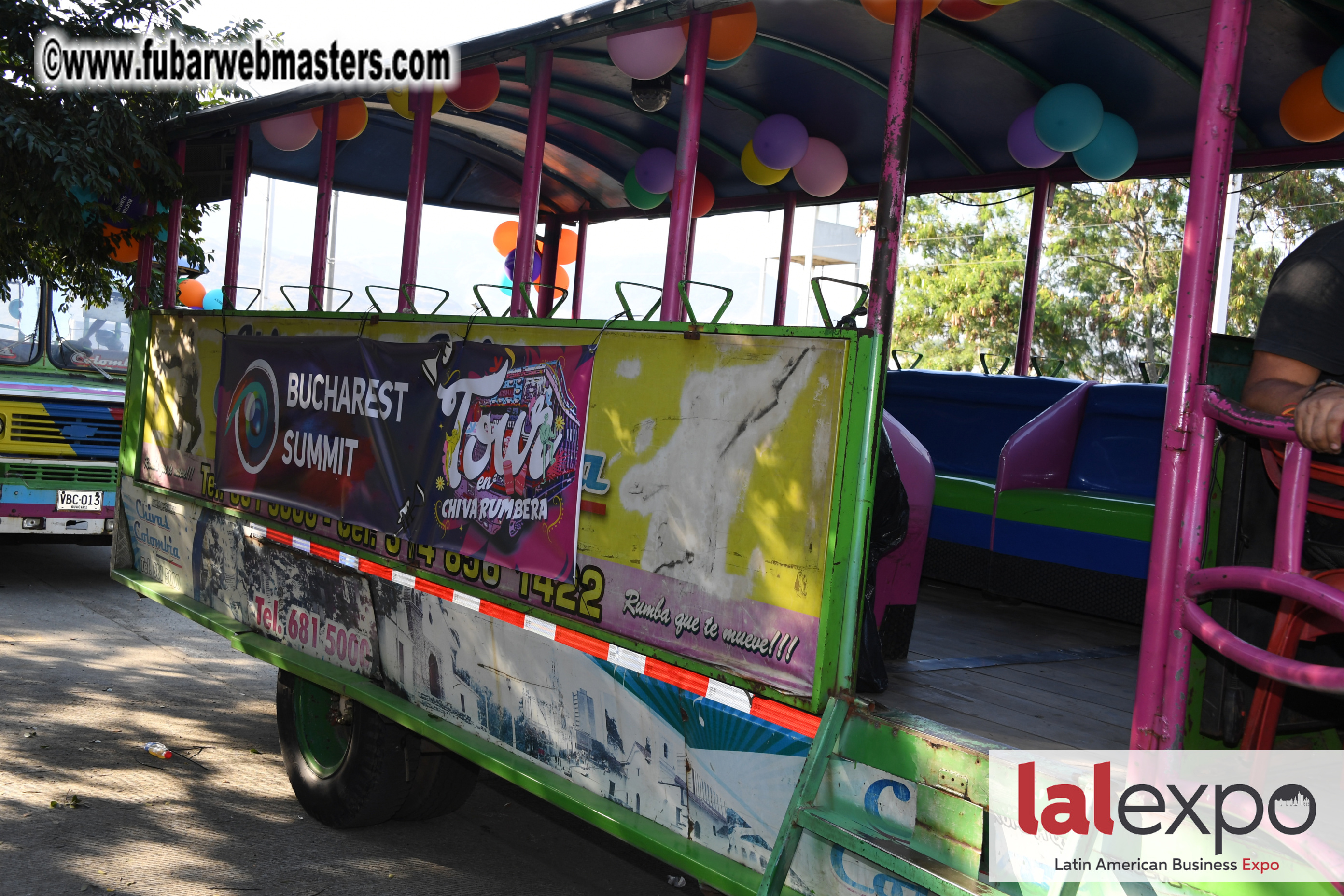 Chiva Party Bus tour