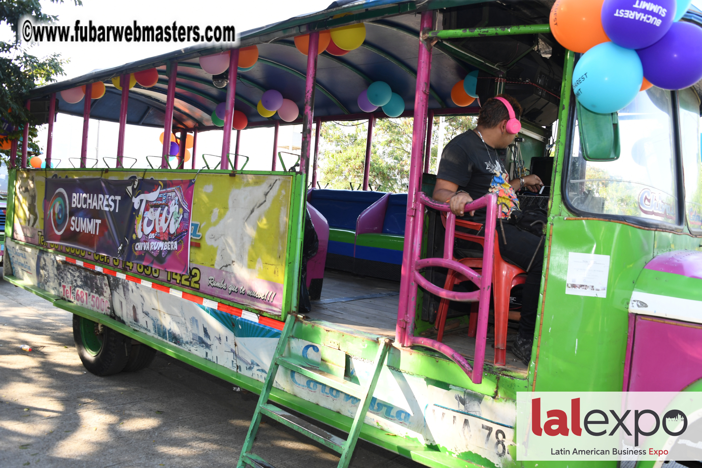 Chiva Party Bus tour