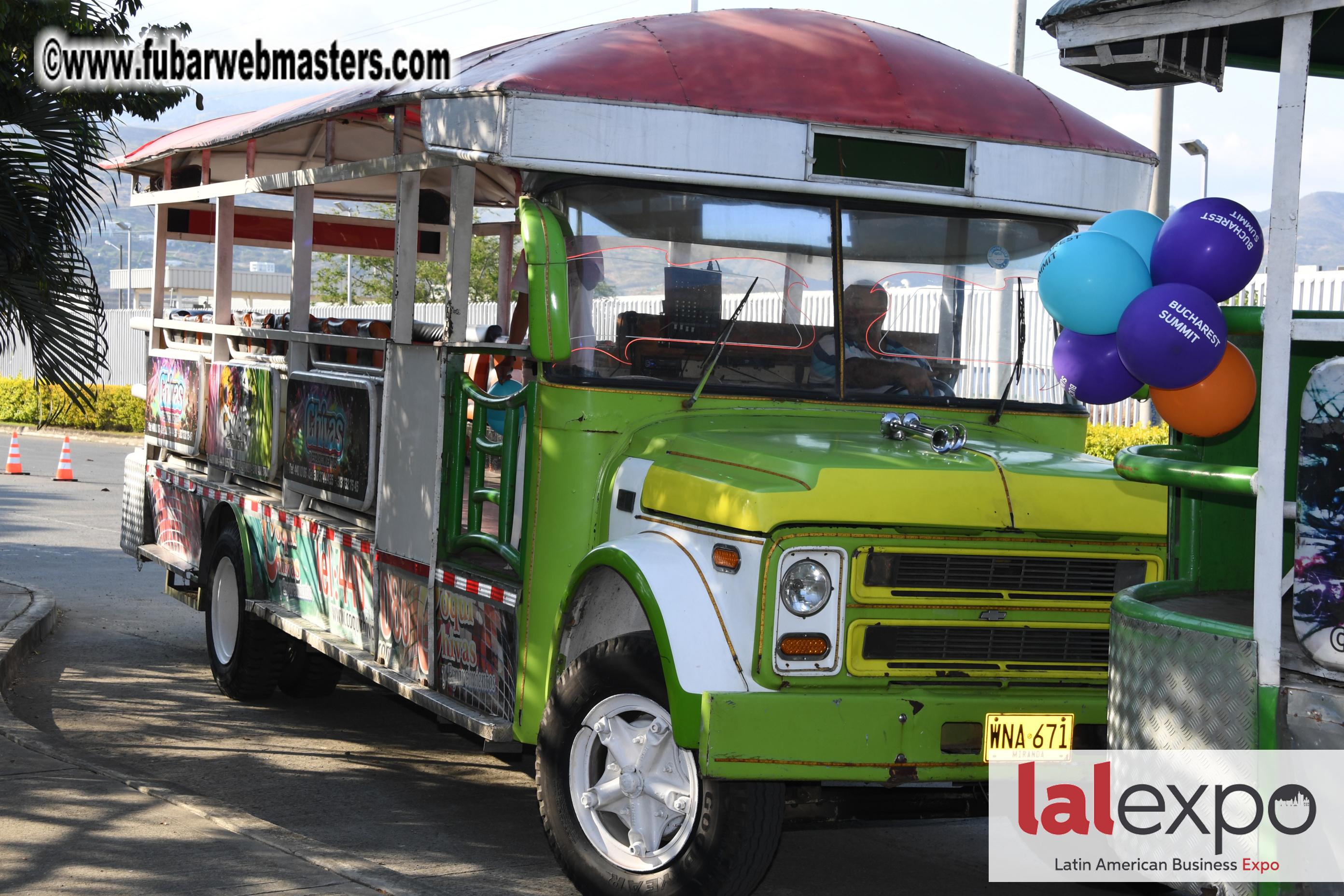 Chiva Party Bus tour