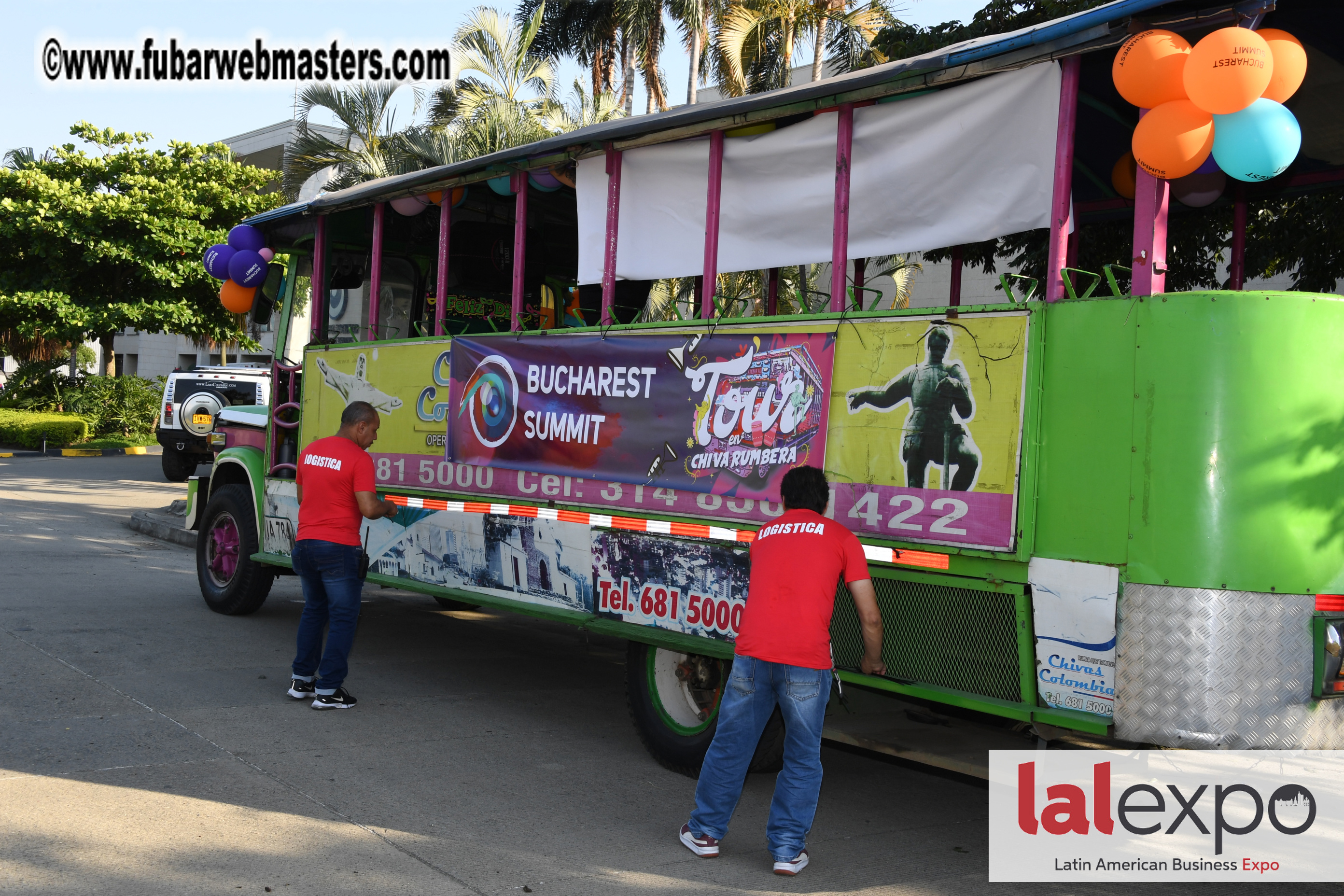 Chiva Party Bus tour