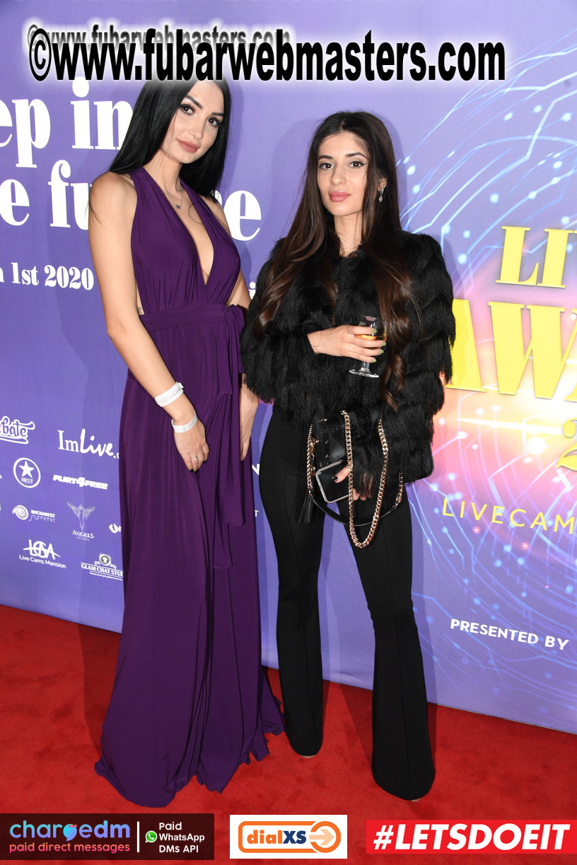 Live Cam Awards Red Carpet