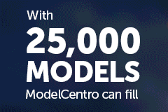 ModelCentro Breaks Through The 25,000 Model Milestone