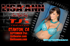 Lisa Ann Entertains on â€œWild on Cam,â€ â€œThe Lisa Ann Show,â€ & at TJâ€™s Theater