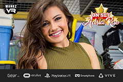 Adria Rae Joins Gina Valentina As The 2nd WankzVR Contract Model